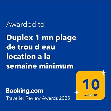 Duplex 1 Mn Plage De Trou D Eau Location A La Semaine Minimum La Saline Le Bains Ngoại thất bức ảnh